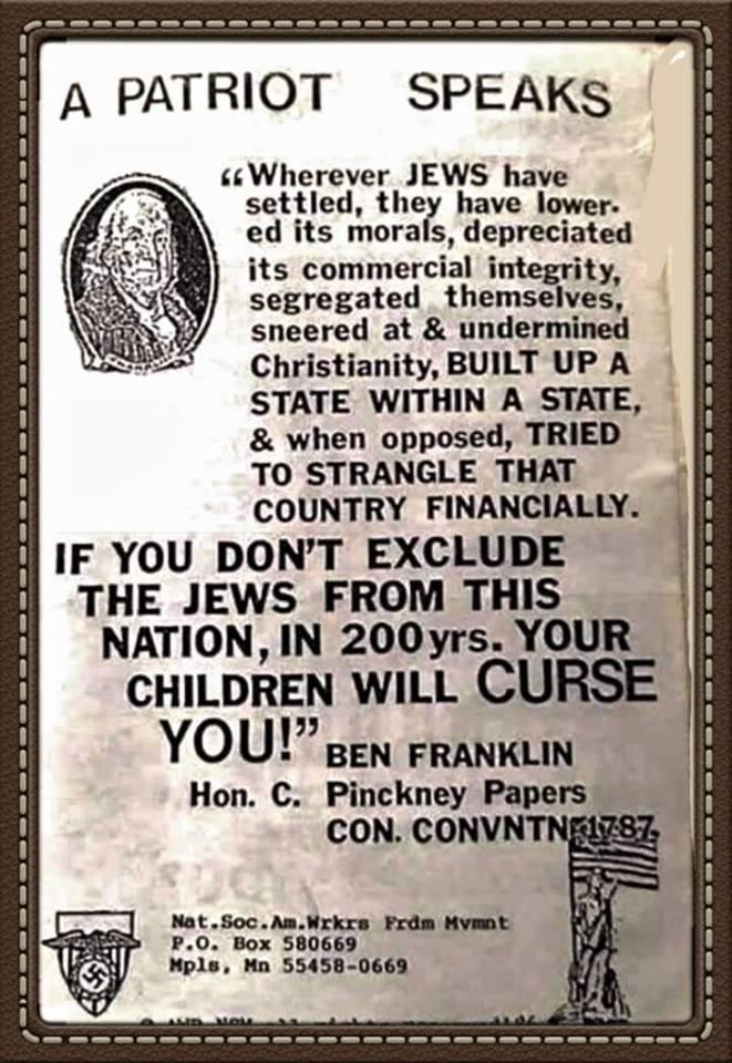 Ben Franklin's Warning